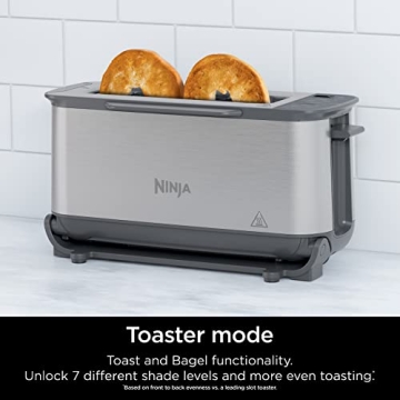 Ninja Foodi 2-in-1 Flip Toaster for Quick Cooking