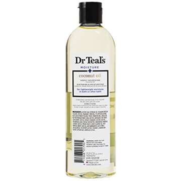 Dr. Teals Bath & Body Oil Variety Gift Set (2 Pack, 8.8oz Ea.) - Ultra Rich Shea Butter & Nourishing Coconut Oil - Essential Oils Hydrate Skin & Alleviate Daily Stress - At Home Spa Kit