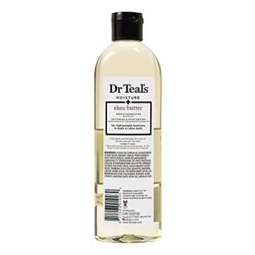 Dr. Teals Bath & Body Oil Variety Gift Set (2 Pack, 8.8oz Ea.) - Ultra Rich Shea Butter & Nourishing Coconut Oil - Essential Oils Hydrate Skin & Alleviate Daily Stress - At Home Spa Kit