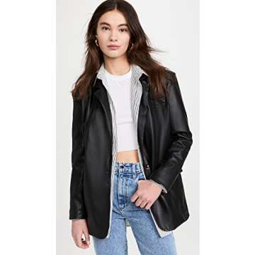 Stylish Women’s Oversized Blazer with Pockets