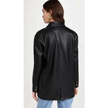 Stylish Women’s Oversized Blazer with Pockets