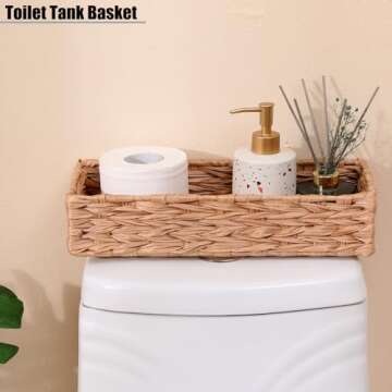 Stylish Bathroom Decor Box for Organizing Essentials