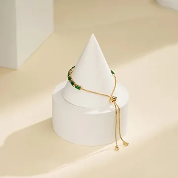 KissYan Tennis Bracelet for Women Adjustable and Stylish