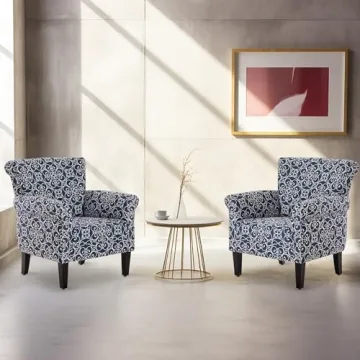 BELLEZE Wingback Accent Chair - Stylish Comfort for Home