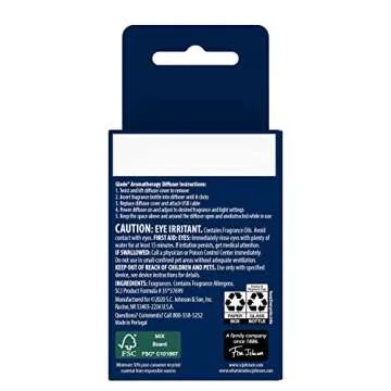 Glade Aromatherapy Cool Mist Oil Diffuser Refill - Choose Calm Scent, Lavender + Sandalwood, 0.56 fl...