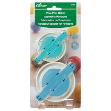Clover Pom-Pom Maker for Effortless Crafting Fun