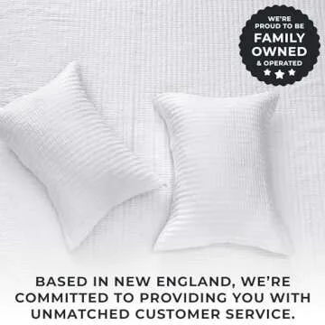 Great Bay Home King Quilt Bedding Set, 3-Piece Lightweight Summer Channel Stitch Quilt Set with Shams, Ultra Soft White Bedspreads, Quilted Bedding Coverlets for All Seasons