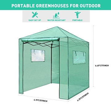 PexFix Portable Walk-in Greenhouse Easy Setup and Durable