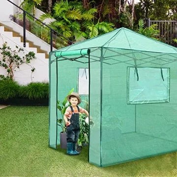 PexFix Portable Walk-in Greenhouse Easy Setup and Durable