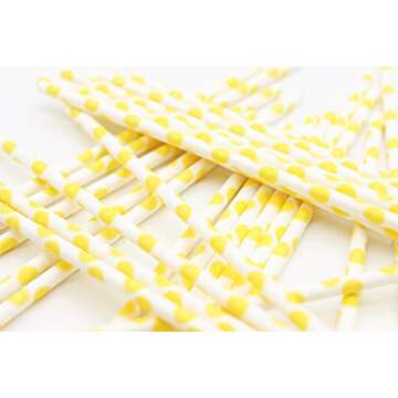 Biodegradable Paper Drinking Straws for Parties