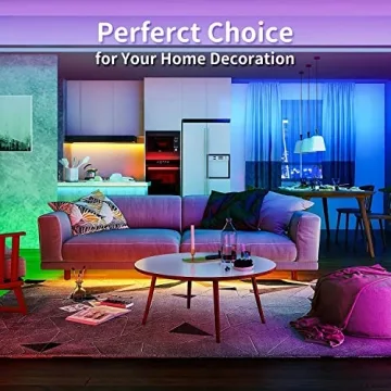 Tenmiro 65.6ft Smart LED Strip Lights for Home Decoration