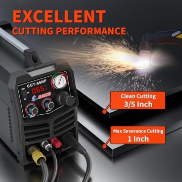 GZ GUOZHI 65Amp Plasma Cutter, Dual Voltage Cutting Machine