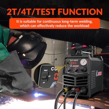 GZ GUOZHI 65Amp Plasma Cutter, Dual Voltage Cutting Machine