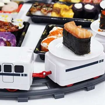 LUNBTAK Sushi Train Toy for Kids - Fun Sushi Making