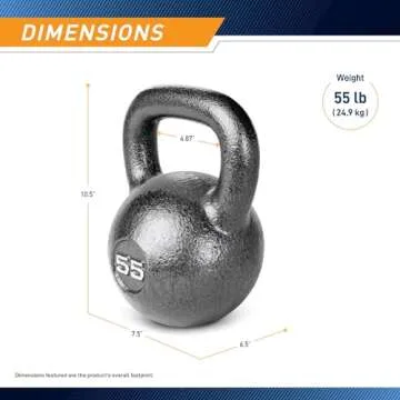 Marcy Hammertone Kettlebell - Premium Workout Weights for Every Fitness Level