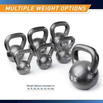 Marcy Hammertone Kettlebell 55lbs for Home Workouts