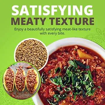 Plant Basics - Hearty Plant Protein - Unflavored Crumbles, 8 oz (Pack of 3), Made from Peas, Non-GMO, Gluten Free, Low Fat, Low Sodium, Vegan, Meat Substitute
