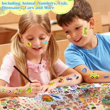 Puffy Stickers for Kids - 500+ Cute 3D Stickers Pack