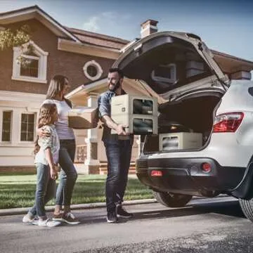 Sorbus Storage Bins with Metal Frame - Stackable & Foldable Clothes Organizer Bags - Oxford Fabric Storage Containers with Large Clear Window & Carry Handles, Bedroom Organization for Bedding & Linen