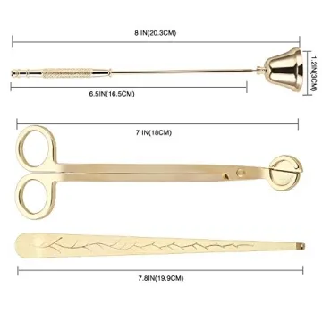 3 in 1 Candle Accessory Set for Candle Lovers