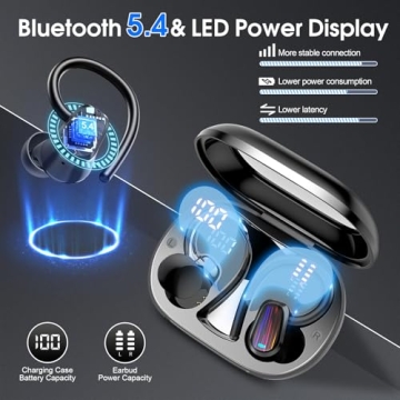 Wireless Earbuds with Deep Bass and 50H Playback