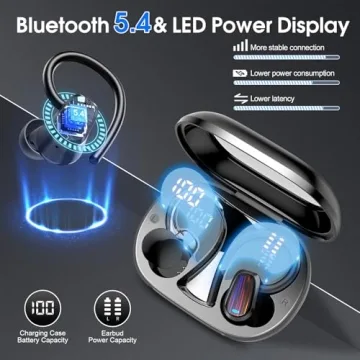 Wireless Earbuds with Deep Bass and 50H Playback