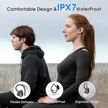 Wireless Earbuds with Deep Bass and 50H Playback