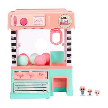 L.O.L. Surprise! Minis Claw Machine Playset with 5 Surprises with Lights & Exclusive LOL Mini Family...