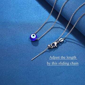 Evil Eye Necklace - Protection Amulet Jewelry Gift