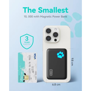 INIU MagSafe 10000mAh Charger 20W PD for iPhone