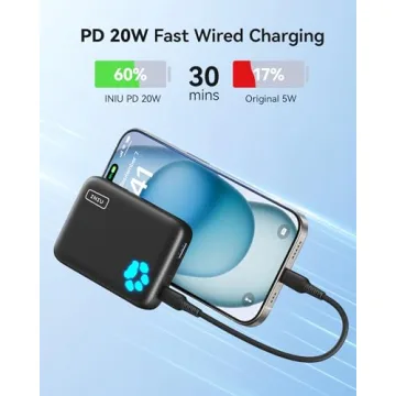 INIU MagSafe 10000mAh Charger 20W PD for iPhone