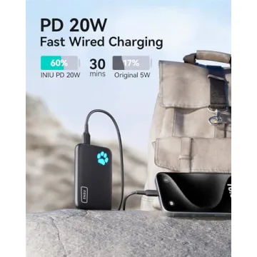 INIU MagSafe 10000mAh Charger 20W PD for iPhone