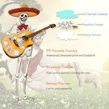 100PCS Christian Bible Stickers for Kids & Teens