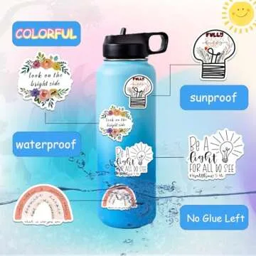 100PCS Christian Bible Stickers for Kids & Teens