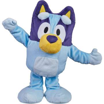 Bluey Dance and Play Plush - 55+ Phrases & Songs