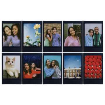 FUJIFILM Instax Mini Black Film - 10 Exposures