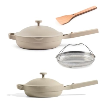 Our Place Always Pan Duo Bundle | Multi-Functional Cookware Set Replaces 20 Pieces | Stunning Colors
