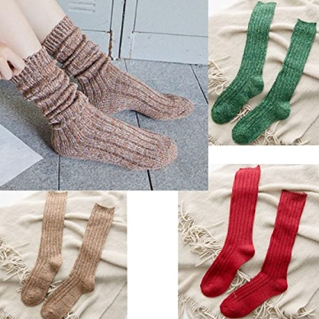 Stylish TINTAO Women Winter Wool Boot Socks for Cozy Days