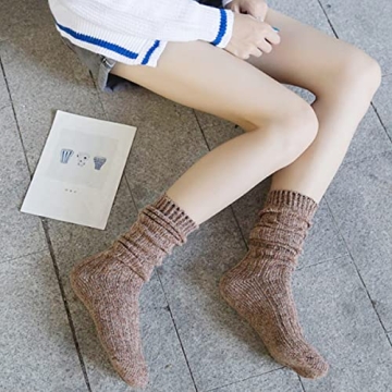 Stylish TINTAO Women Winter Wool Boot Socks for Cozy Days