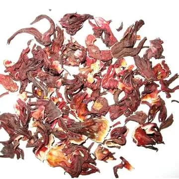 Green Hill Hibiscus Herbal Tea - 100% Natural Loose Leaf