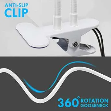 Aduro U-Stream Selfie Ring Light with 24" Gooseneck