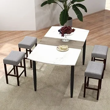 Giantex 25" Counter Height Bar Stools - Comfort Meets Style