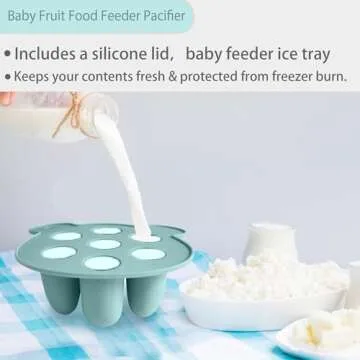 Versatile Baby Food Freezer Tray and Teething Solution