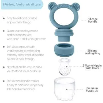 Versatile Baby Food Freezer Tray and Teething Solution