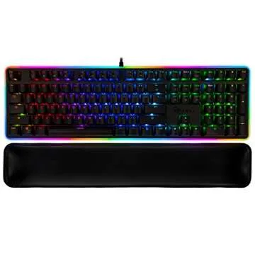Rosewill Mechanical Gaming Keyboard, RGB LED Glow Backlit Computer Mechanical Switch Keyboard for PC...