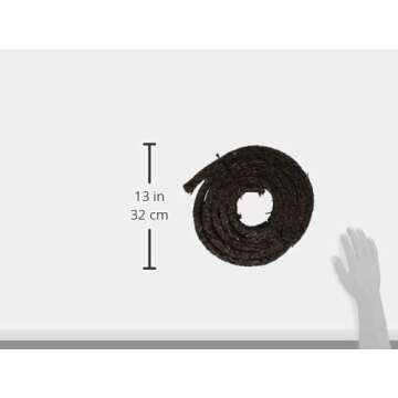 Permanent Mulch Recycled Rubber Border | Weed Deterrent | Easy Install | Scatter-Proof | Landscaping | Paths - 4½"W x 120"L | Eco-Friendly Design