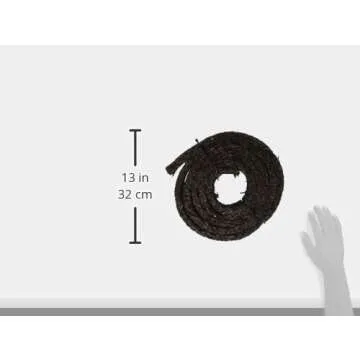 Permanent Mulch Recycled Rubber Border | Weed Deterrent | Easy Install | Scatter-Proof | Landscaping | Paths - 4½"W x 120"L | Eco-Friendly Design