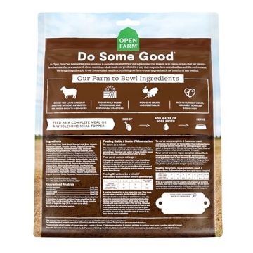 Open Farm Freeze Dried Raw Dog Food - Pasture Raised Lamb