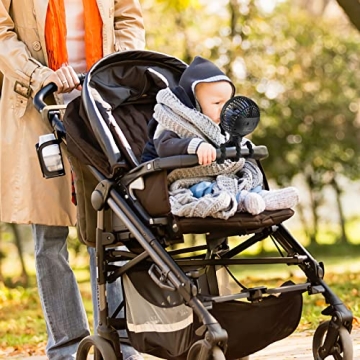 OGAJO Portable Stroller Fan with Flexible Tripod