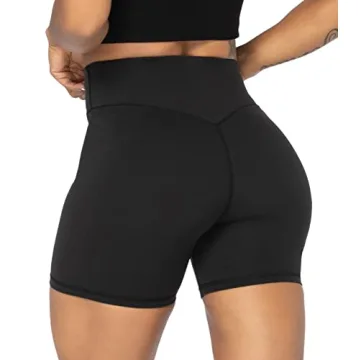 Sunzel High Waist Biker Shorts Soft Comfortable Non-See-Through